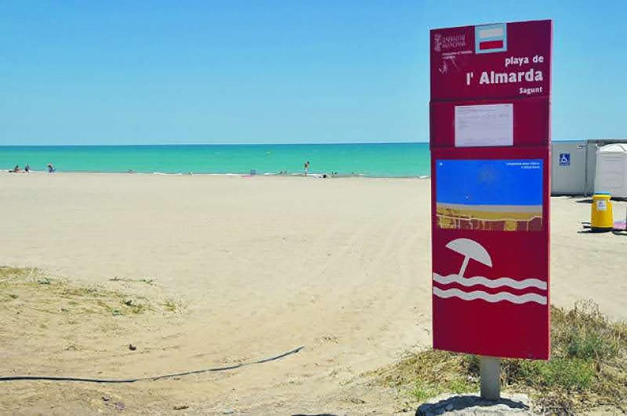 Vila Global Properties, Bonito Adosado Con Jardin En La Playa De Almarda Sagunto Exteriér fotografie